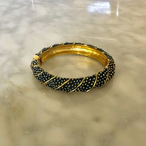 Lilly Pulitzer Navy and Gold Bangle